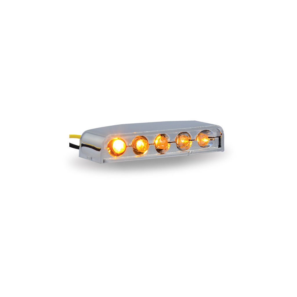 Amber LED Auxiliary Light-5 Diodes