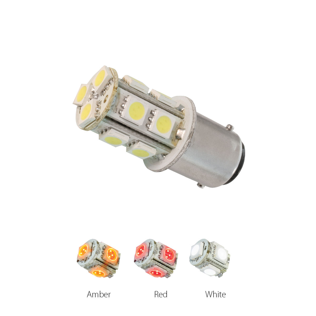 1157 Tower Style Light Bulb-Red