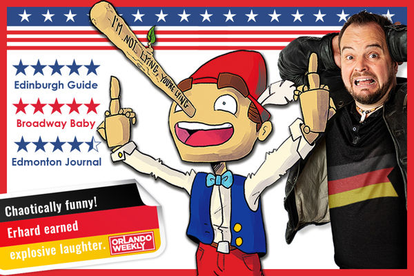 Paco Erhard in An Honest* History of Bullsh*t