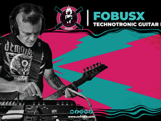 FOBUSX Technotronic Guitar Live Act
