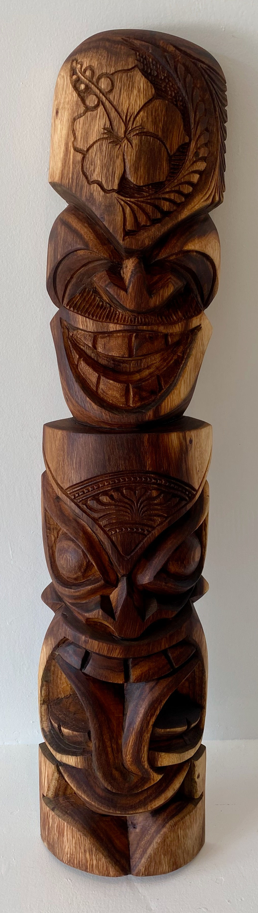 Double Face Monkeypod Mask