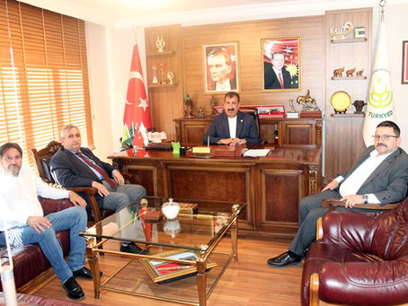 KÖY TV GENEL KOORDİNATÖRÜ BEKTAŞ TÜRKYED GENEL MERKEZİNİ ZİYARET ETTİ