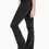 Thumbnail: Black Drawstring Flare Leggings