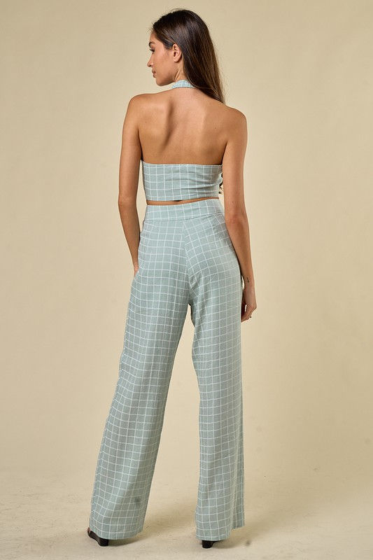 Thumbnail: Mint Plaid Pants