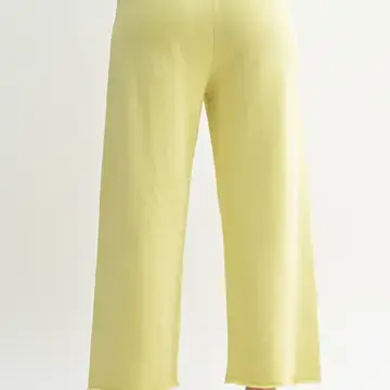 Thumbnail: Lemon-Lime Wide Leg Lounge Pants