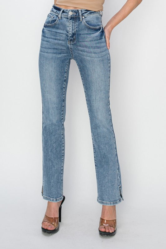 Thumbnail: High Rise Relaxed Straight Denim