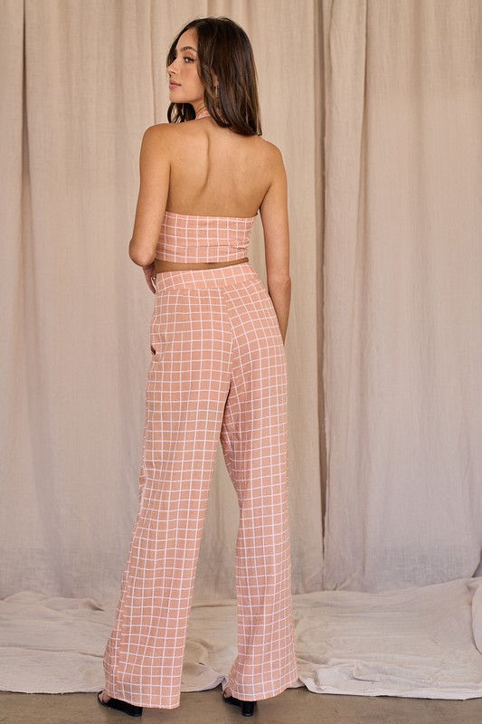 Thumbnail: Apricot Plaid Pants