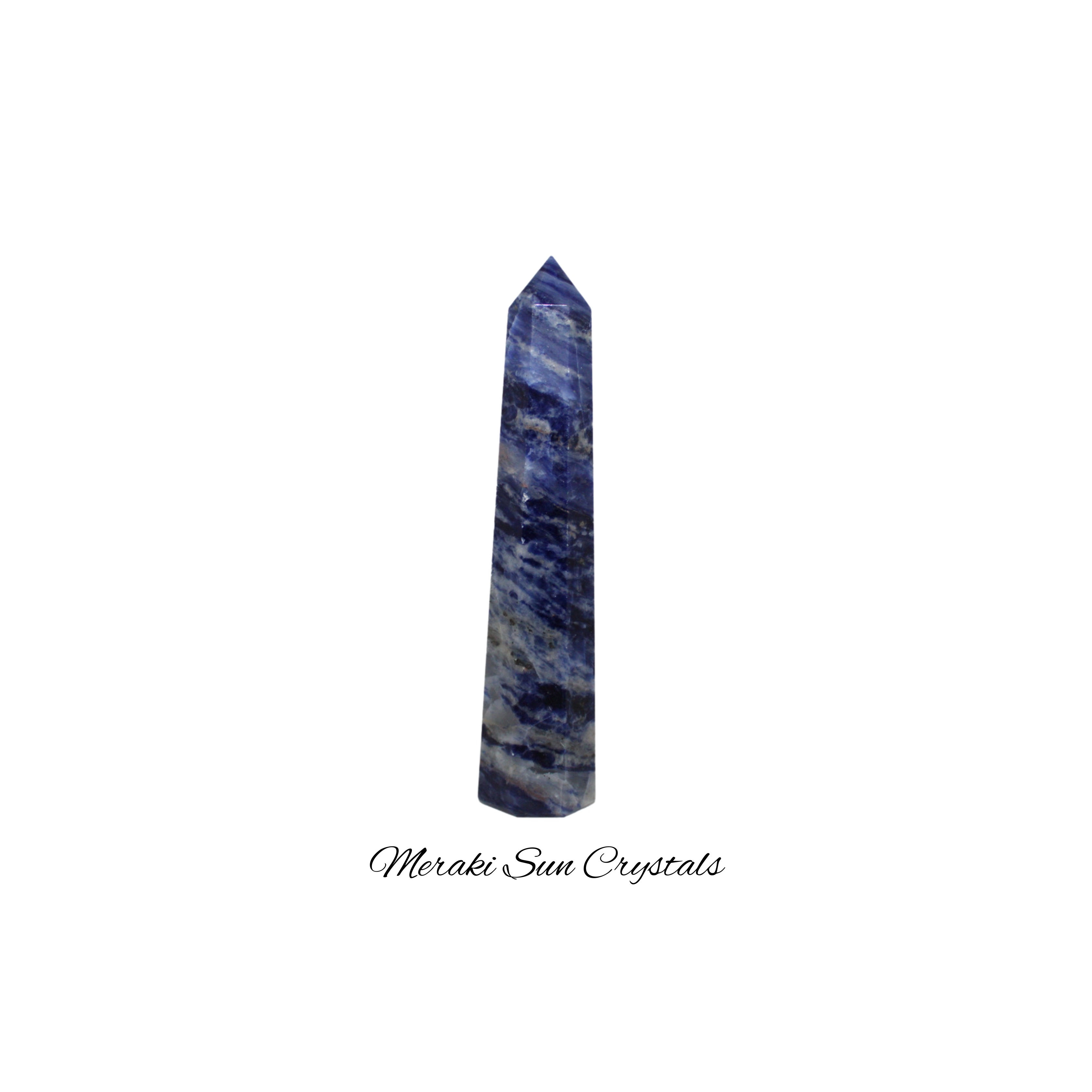 Sodalite 10cm Tower (2)