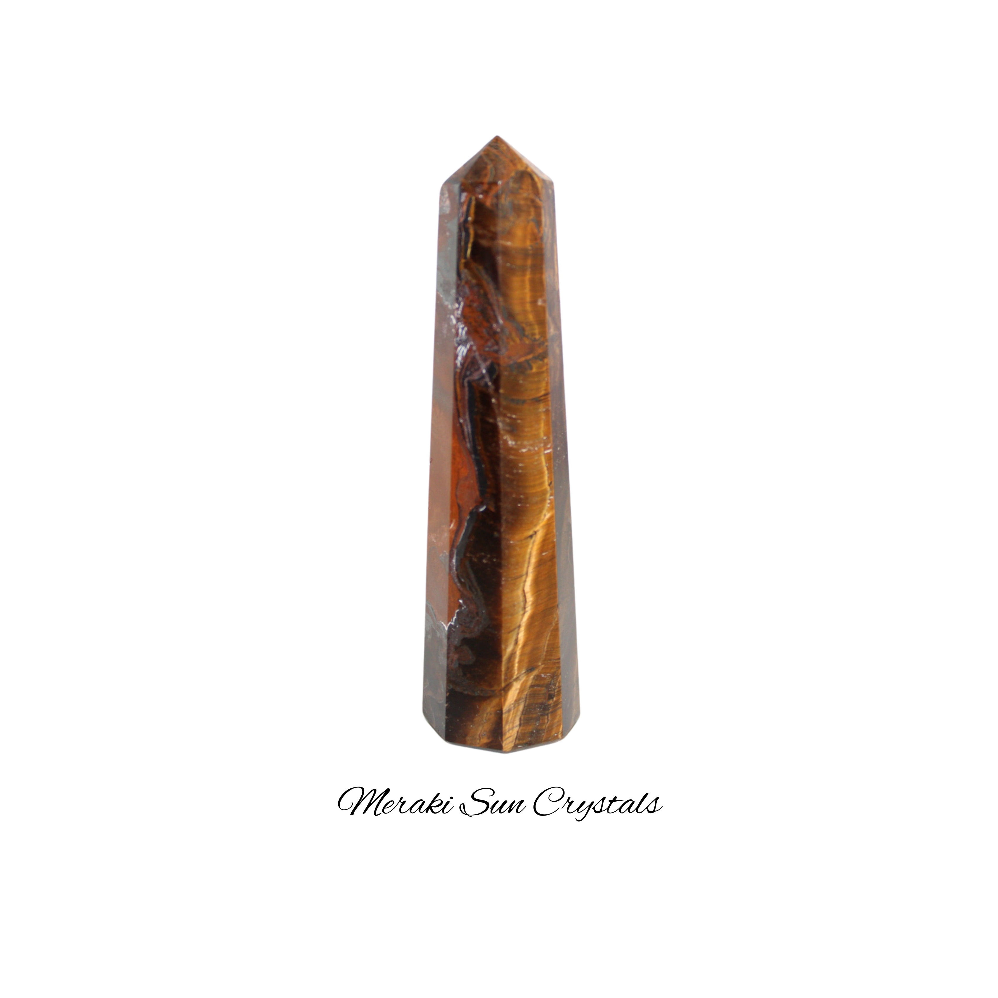 Tigers Eye 9.5cm Tower