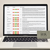 Laptop with Screening Report