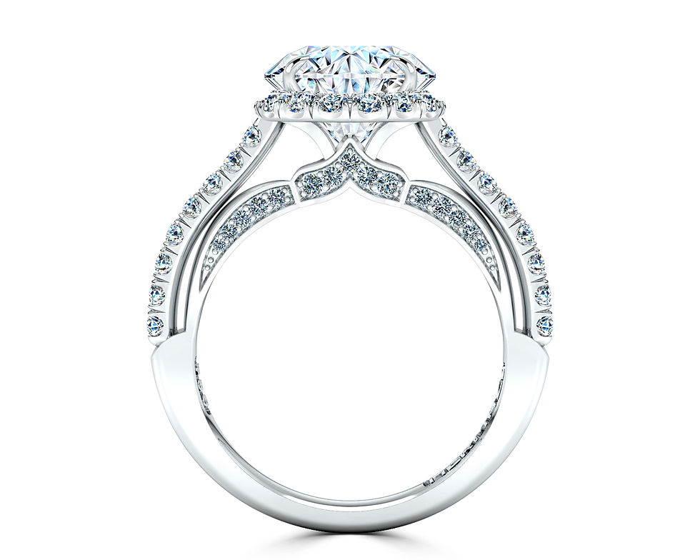 Thumbnail: Ariana Halo Engagement Ring