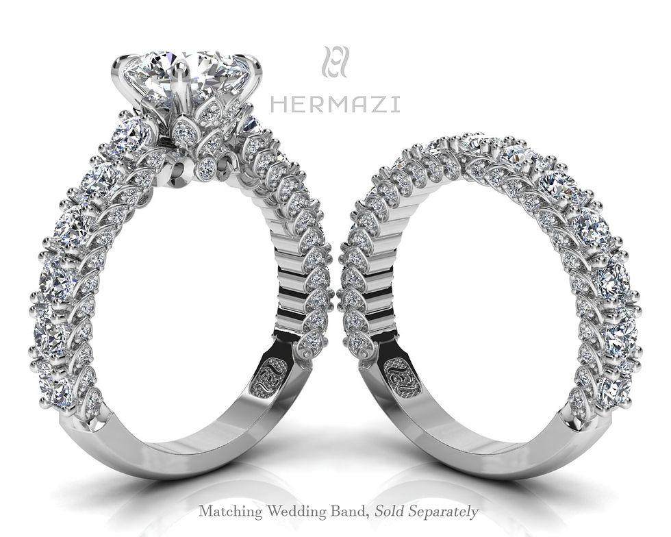 Thumbnail: Hermazi® 'Everlasting' Three-Quarter Way Ring