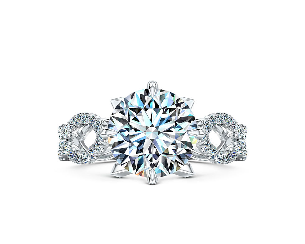 Thumbnail: Chassé Engagement Ring