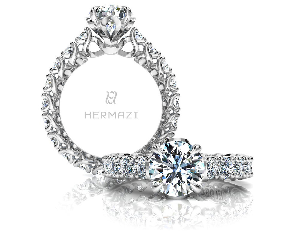 Thumbnail: Hermazi® 'Embrace' Eternity Ring