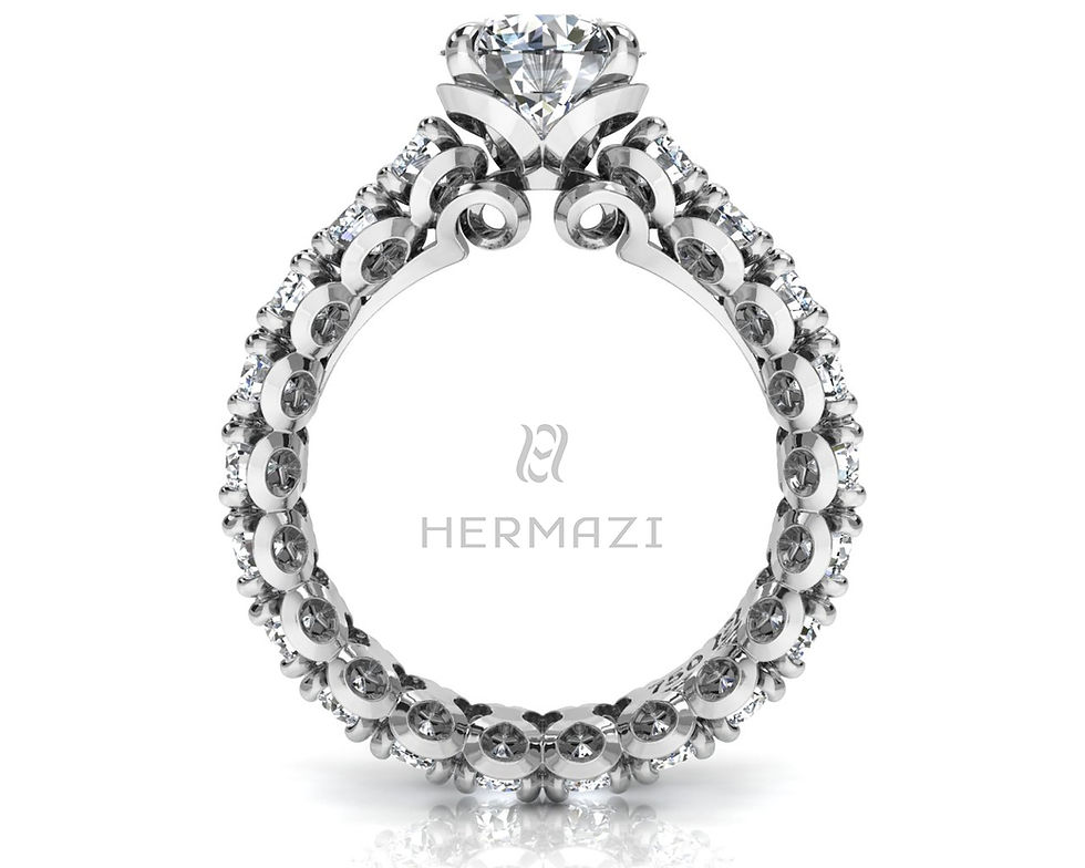 Thumbnail: Hermazi® 'Infatuate' Eternity Ring