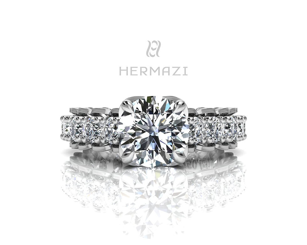 Thumbnail: Hermazi® 'Infatuate' Eternity Ring