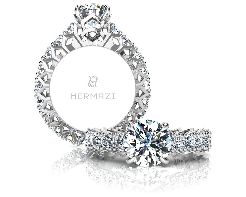 Thumbnail: Hermazi® 'Divine' Eternity Ring