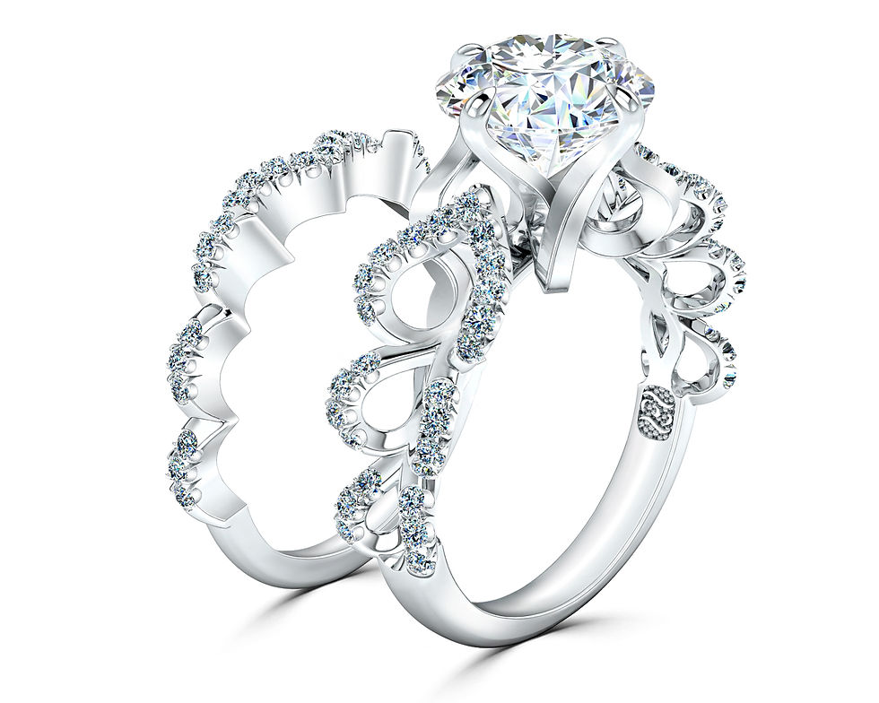 Thumbnail: Pas de Chat Engagement Ring