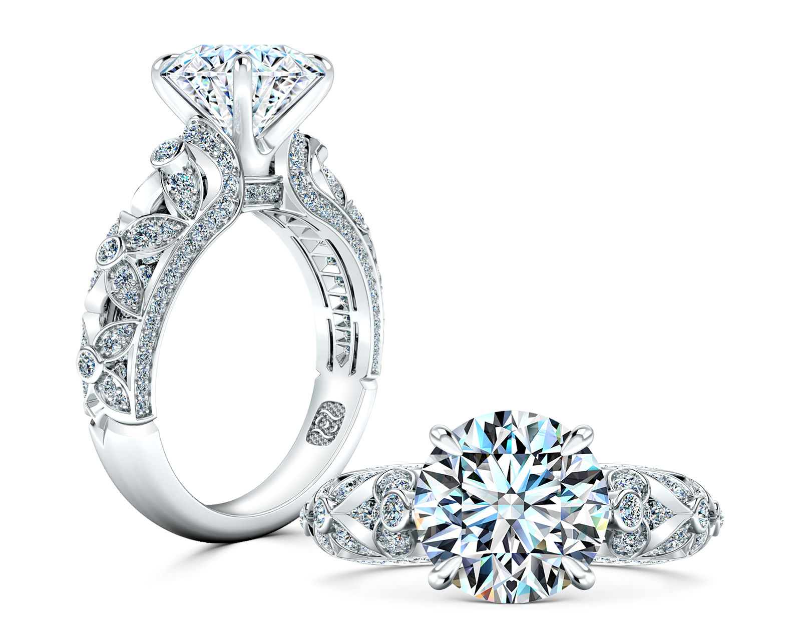 Wildflower Engagement Ring