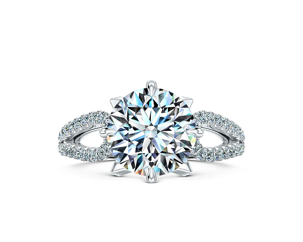 Thumbnail: Plié Engagement Ring