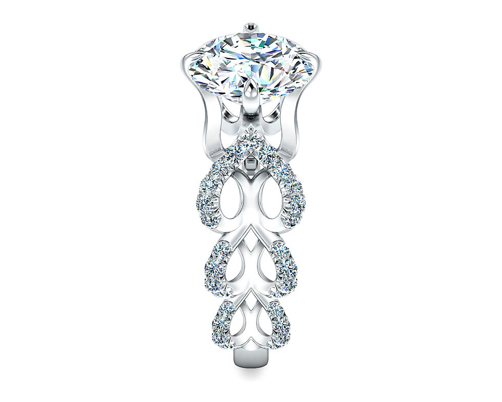 Thumbnail: Pas de Chat Engagement Ring