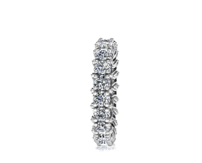 Thumbnail: Hermazi® 'Stunning' Eternity Diamond Band