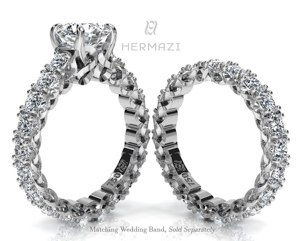 Thumbnail: Hermazi® 'Infinite' Eternity Ring