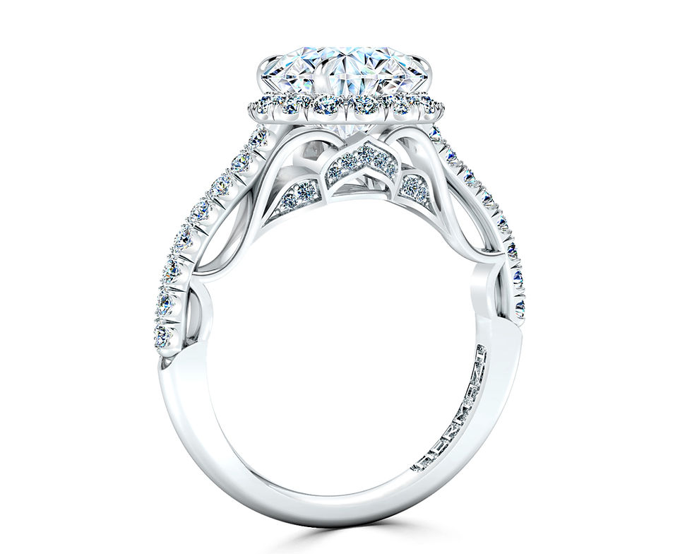 Thumbnail: Scarlett Halo Engagement Ring