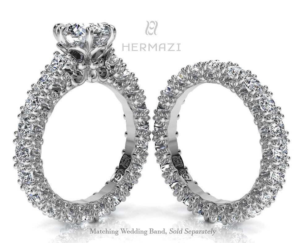 Thumbnail: Hermazi® 'Delightful' Eternity Ring