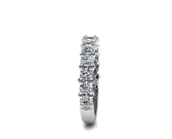 Thumbnail: Hermazi® 'Divine' Three-Quarter Way Diamond Band