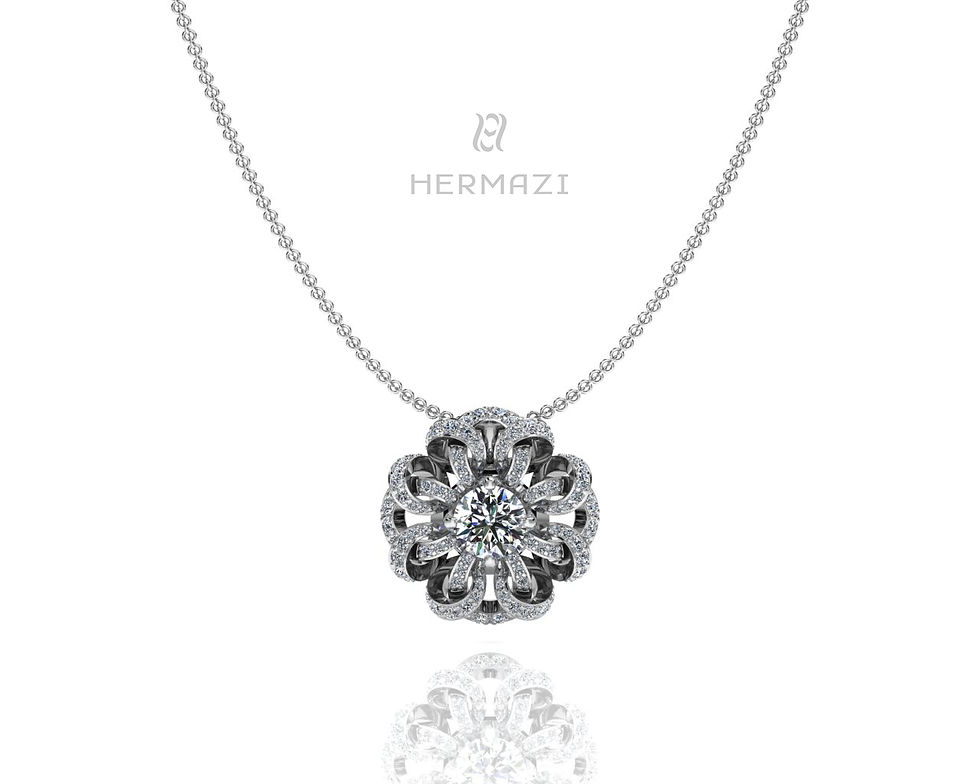 Thumbnail: Hermazi® 'Beehive Ginger Flower' Pendant