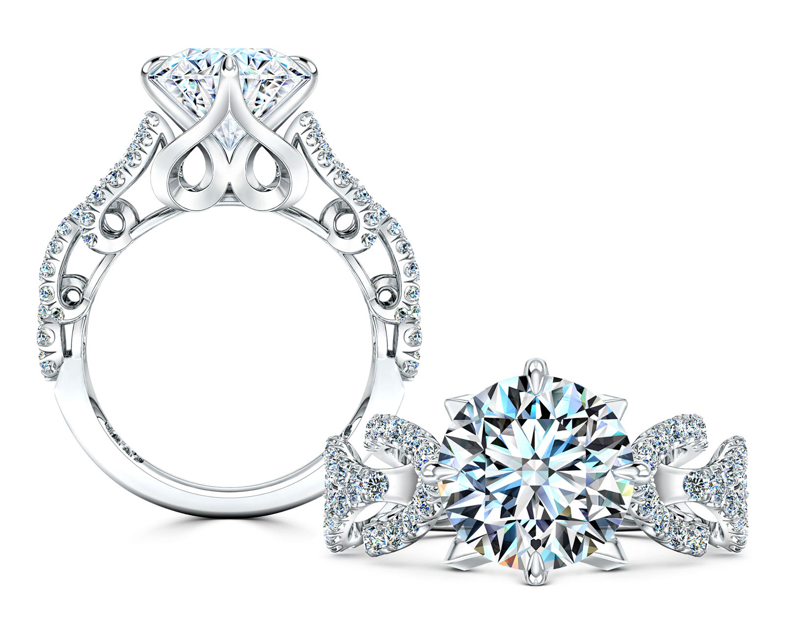 Sauté Engagement Ring