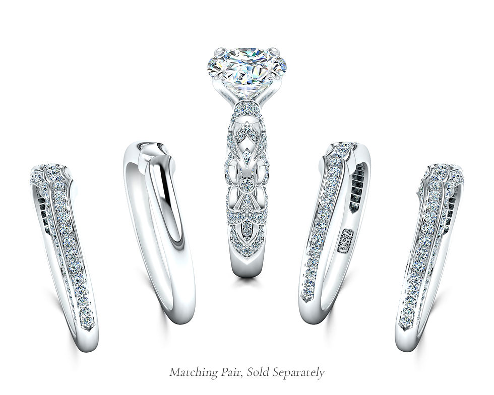Thumbnail: Orange Blossom Engagement Ring