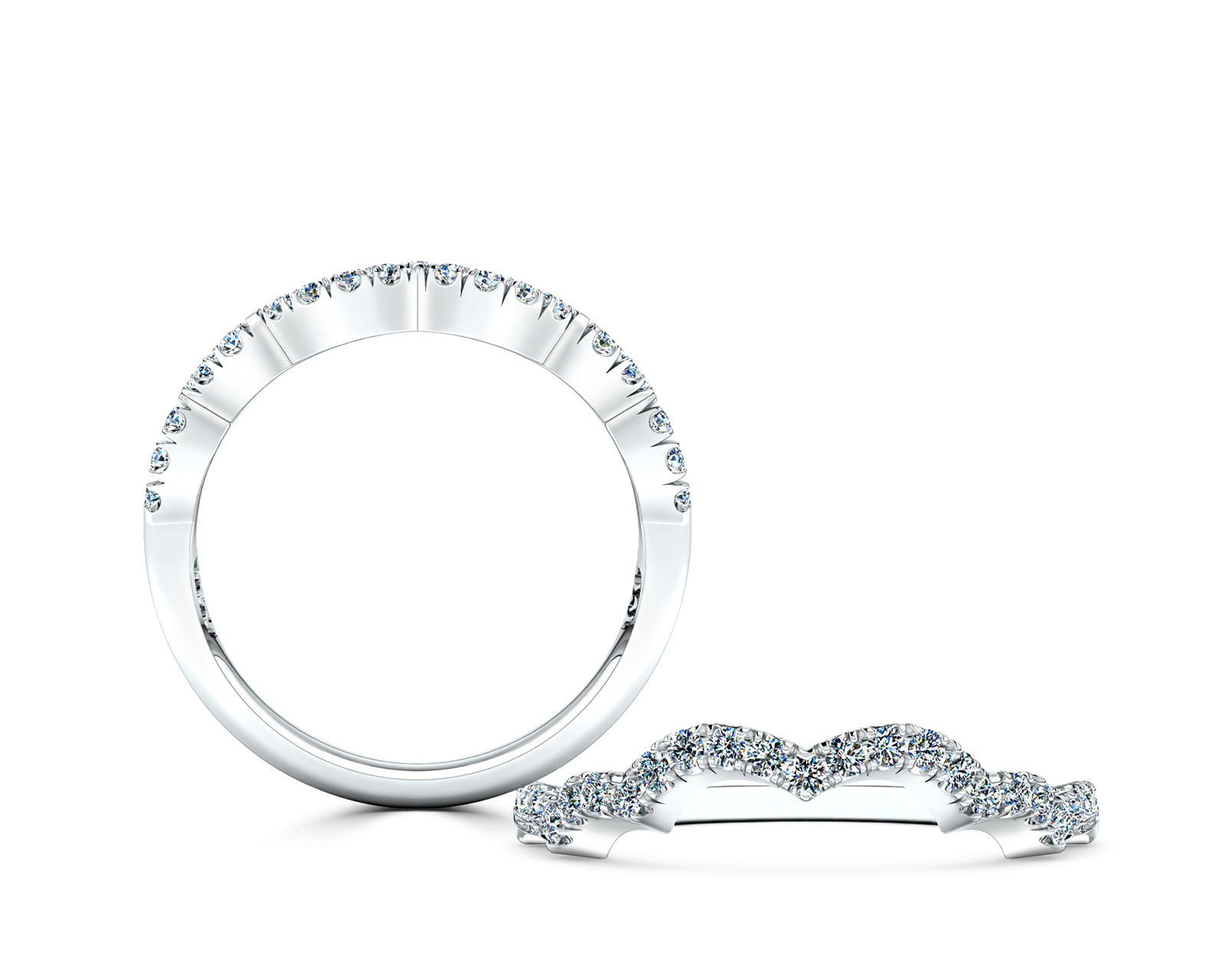 Relevé Wedding Band