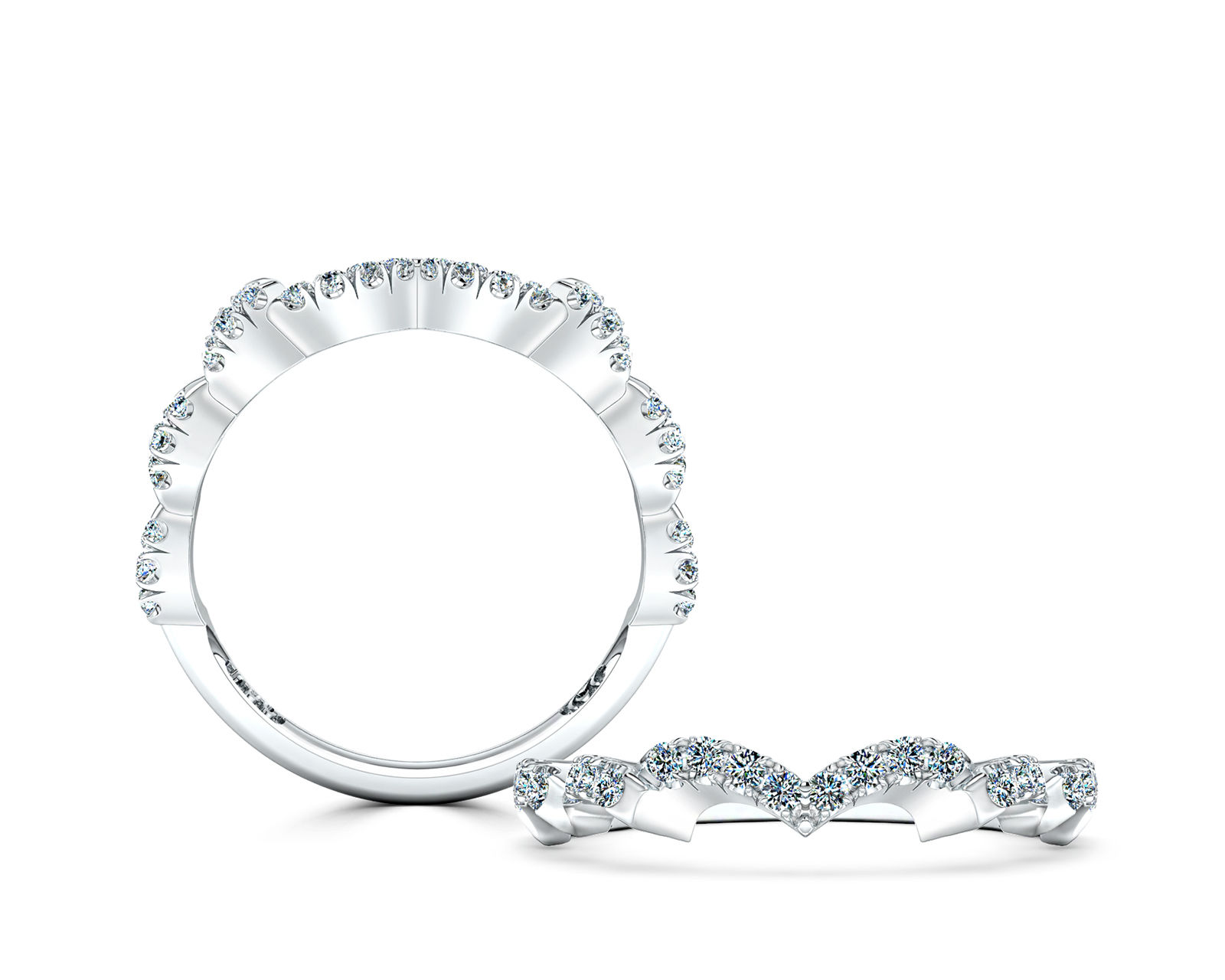 Pas de Chat Wedding Band