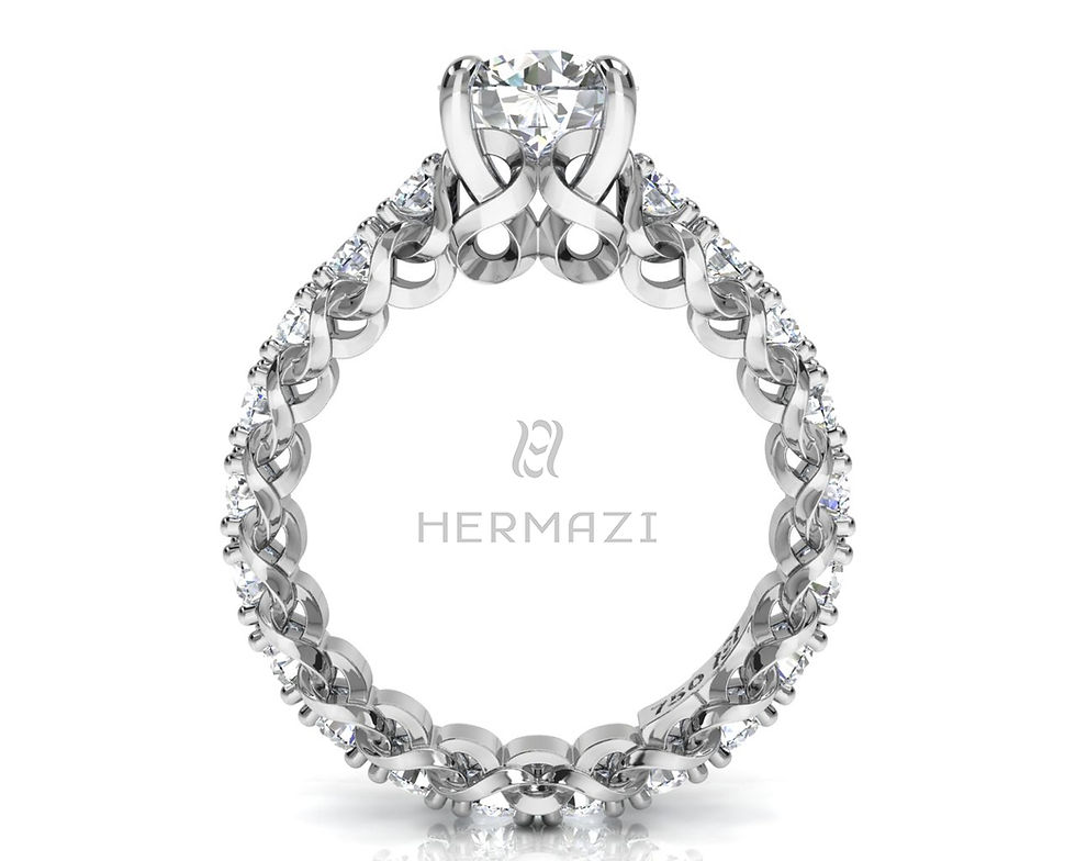 Thumbnail: Hermazi® 'Infinite' Eternity Ring