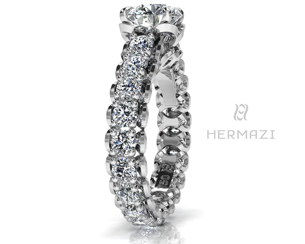 Thumbnail: Hermazi® 'Infatuate' Eternity Ring