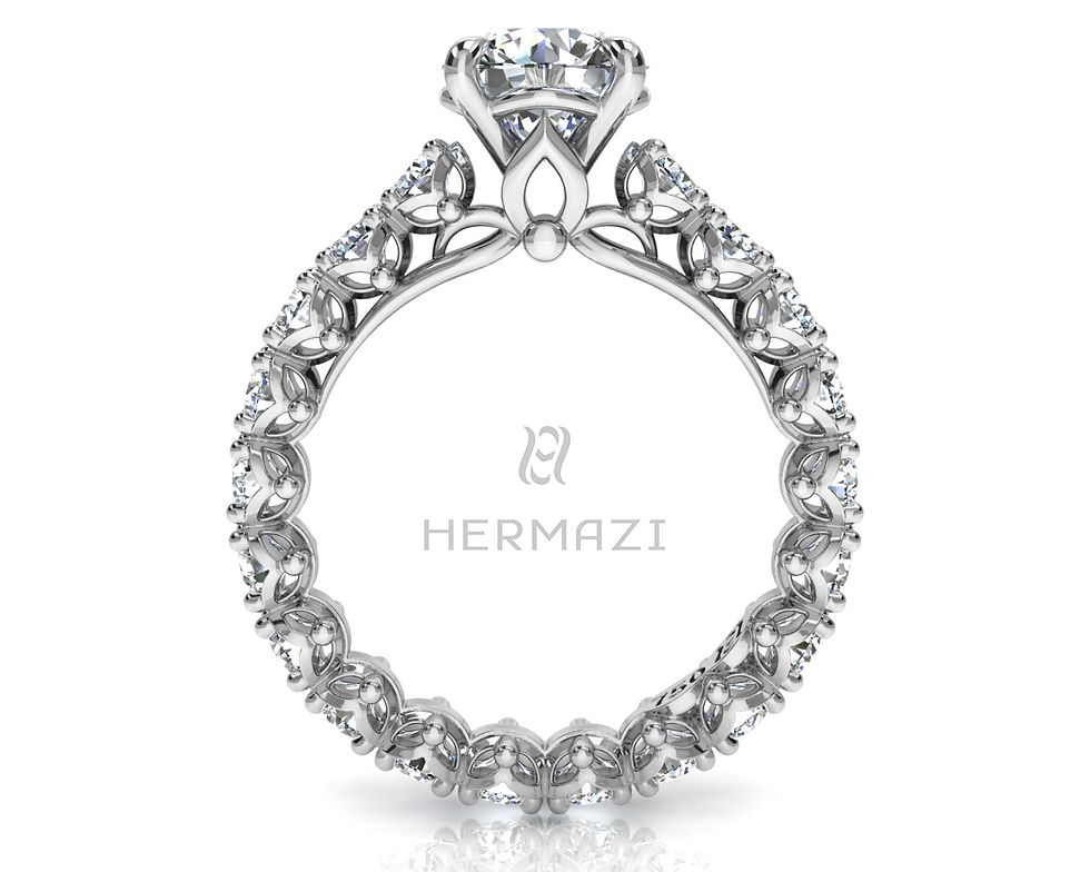 Thumbnail: Hermazi® 'Serene' Eternity Ring