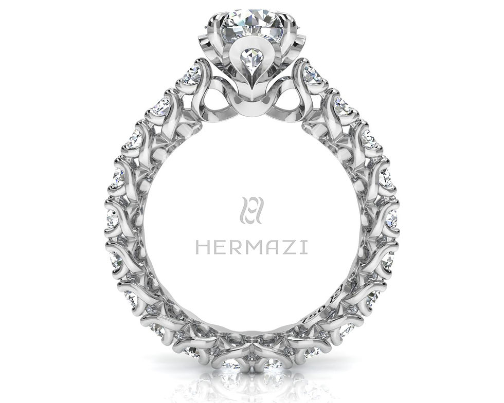 Thumbnail: Hermazi® 'Embrace' Eternity Ring