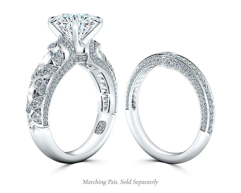 Thumbnail: Wildflower Engagement Ring