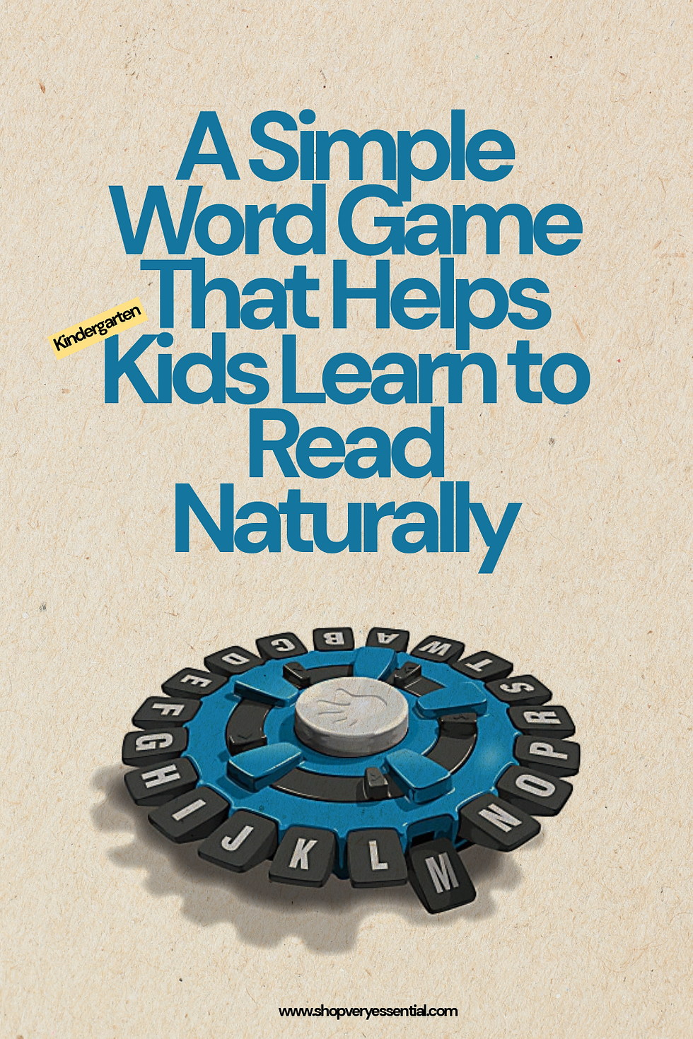A Simple Word Game That Helps Kids Learn to Read Naturally