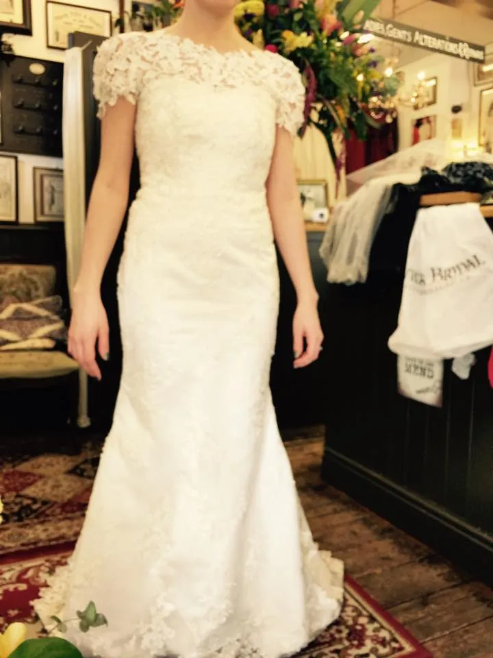 Woman in a wedding dress