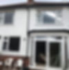 House with fresh white rendering