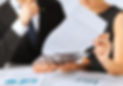 law and legal concept - picture of man and woman hand signing contract papers