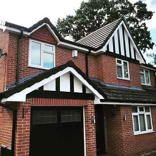 House fitted with Tudor boards