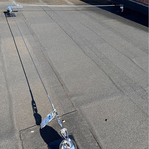 Commercial felt roof