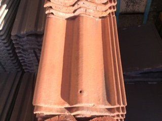 Double pan tile