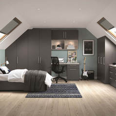 Large attic bedroom