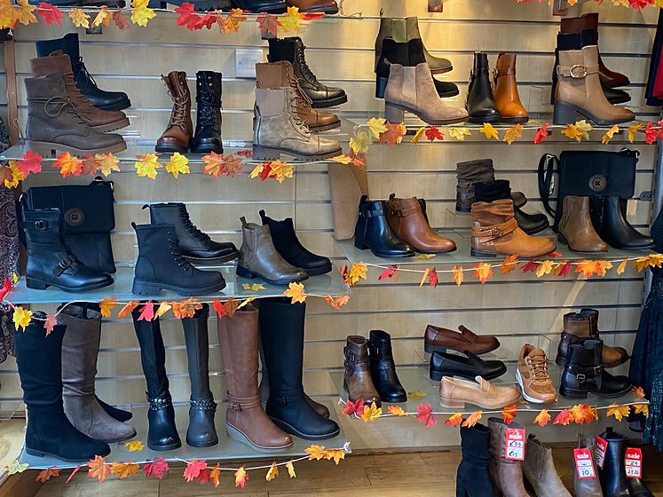 Shelves full of women's shoes.jpeg
