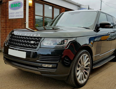 Repaired Range Rover
